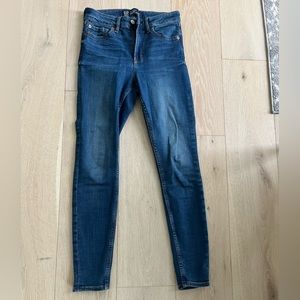 High rise universal jean leggings